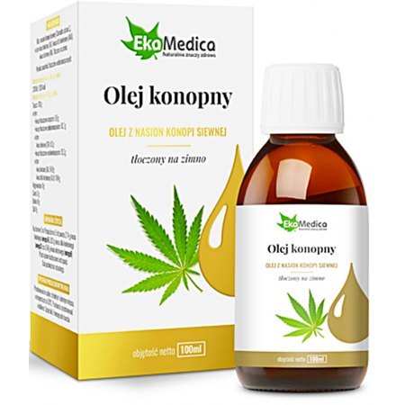 Olej Konopny omega 3 - odporność