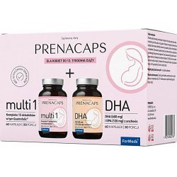 PRENACAPS MULTI 1 + DHA - przygotowanie do ciąży i ciążą do 12 tygodnia