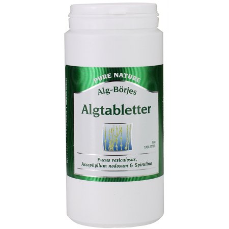 Algtabletter - Algi w tabletkach - oczyszczanie, odchudzanie, odżywienie, odporność500 szt.