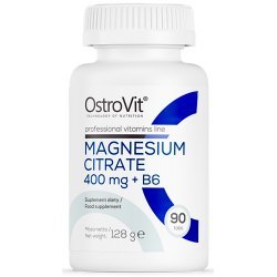 OstroVit Cytrynian Magnezu 400 mg + B6 dla układu nerwowego