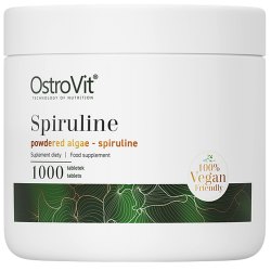 OstroVit Spirulina 1000 tabletek - oczyszczenie organizmu z metali ciężkich