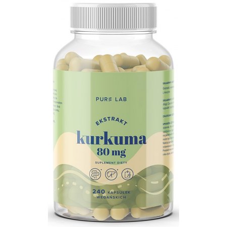 Pure Lab Kurkuma-Serce, Skóra, Trawienie, Układ krążenia, Układ nerwowy, Wątroba,