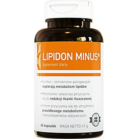 LIPIDON MINUS – wsparcie metabolizmu tłuszczów i kontroli masy ciała