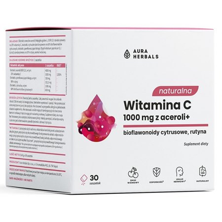 Witamina C 1000 mg z aceroli - odpornośc