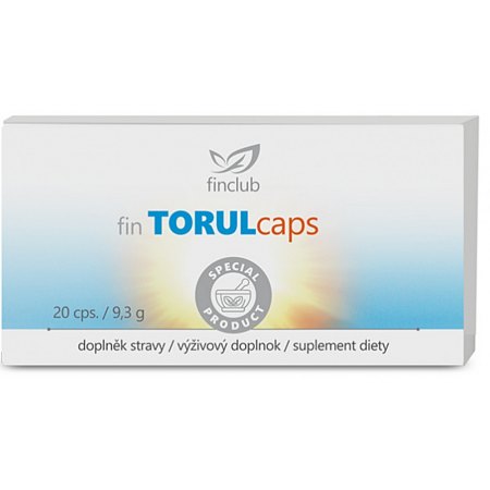 Fin Torulcaps z glutationem i witaminami wspierającymi wątrobę i odporność, produkt Finclub