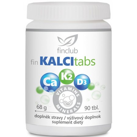 Fin Kalcitabs-Wapń, witaminy K2 i D3 dla kości