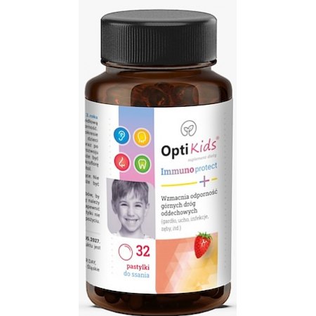 OptiKids Immunoprotect -górne drogi oddechowe, wspomaganie odporności dziecka
