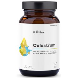Colostrum 500 mg- smak cytrynowy