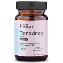 Floradrop femi, probiotyk dla kobiet.- bakterie dla zdrowia kobiet