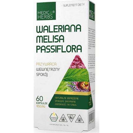 Waleriana Melisa Passiflora - uspokojenie
